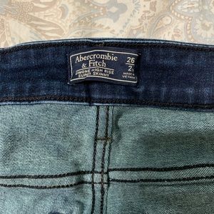 High waisted skinny jeans